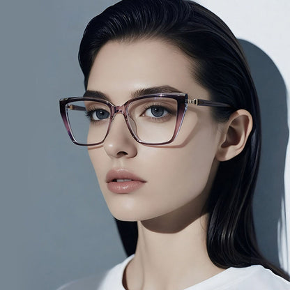 Gafas de ordenador para mujer Techsuit LS250, Anti luz azul, degradado rosa