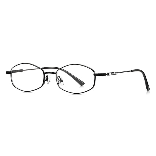 Gafas de ordenador para mujer Techsuit LS501, anti luz azul, negras