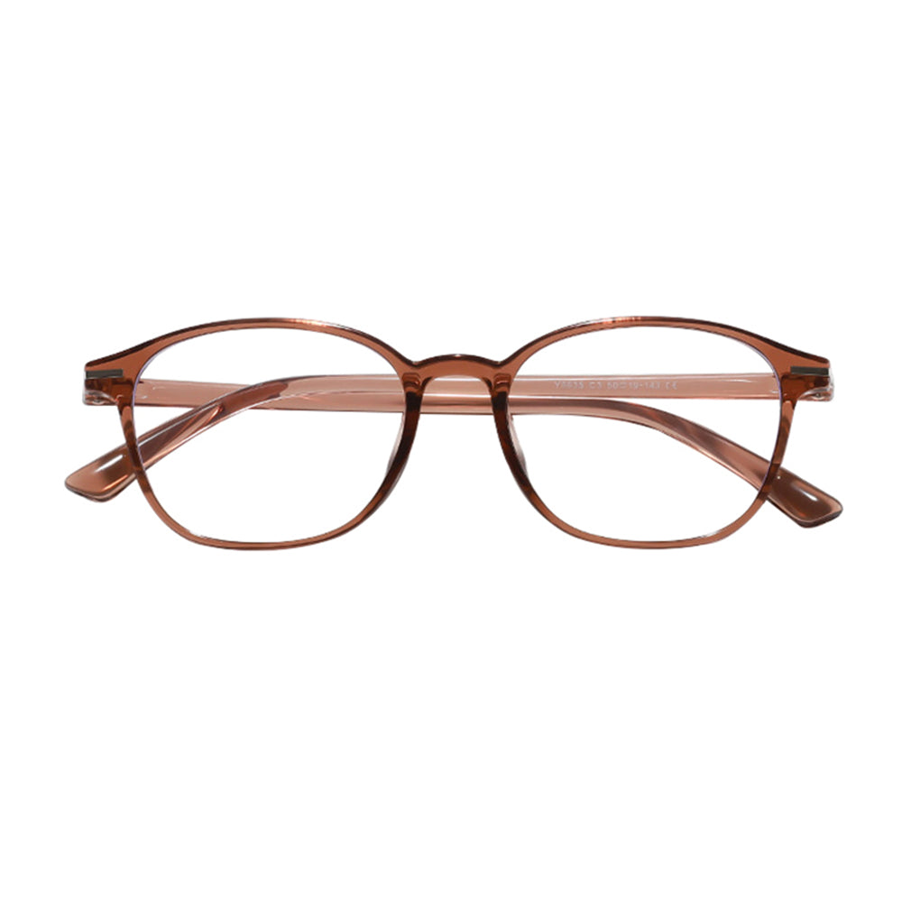 Gafas de Ordenador Unisex Techsuit 6635, Anti-Luz Azul, Marrón Morado