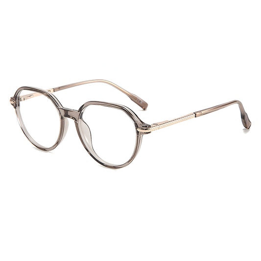 Gafas de Computadora Unisex Techsuit TM1062, Anti Luz Azul, Marrón Claro