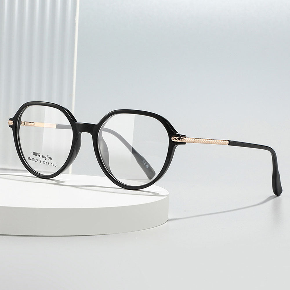 Gafas de Computadora Unisex Techsuit TM1062, Anti Luz Azul, Marrón Claro