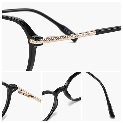 Gafas de Computadora Unisex Techsuit TM1062, Anti Luz Azul, Negras