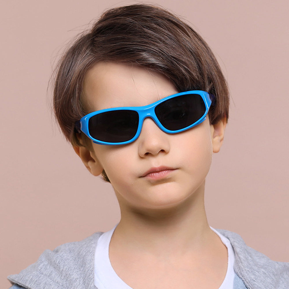 Gafas de Sol Deportivas para Niños Techsuit 816-C2, Polarizadas, Amarillo Rosa