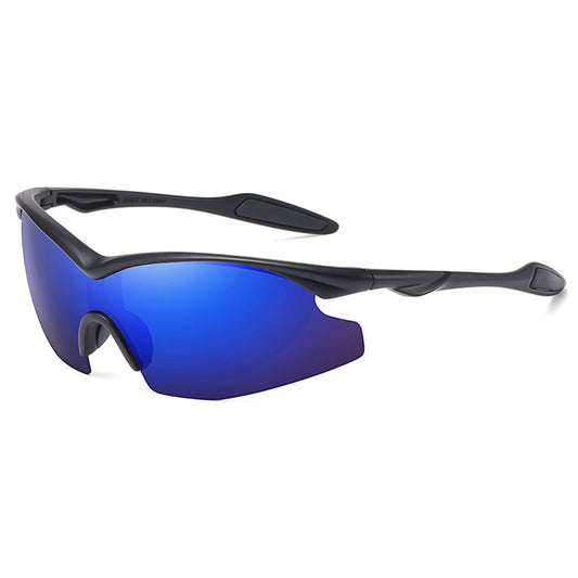 Gafas de Ciclismo Unisex Techsuit 1806, Protección UV, Negro Azul Morado