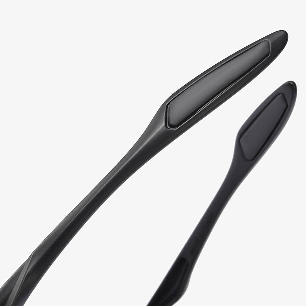 Gafas de Ciclismo Unisex Techsuit 1806, Protección UV, Negro Azul Morado