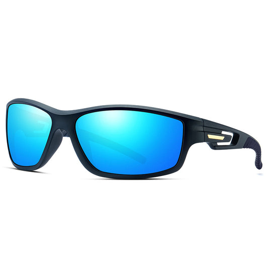 Gafas de Ciclismo Unisex Techsuit 201910, Polarizadas, Azules