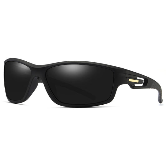 Gafas de Ciclismo Unisex Techsuit 201910, Polarizadas, Negras