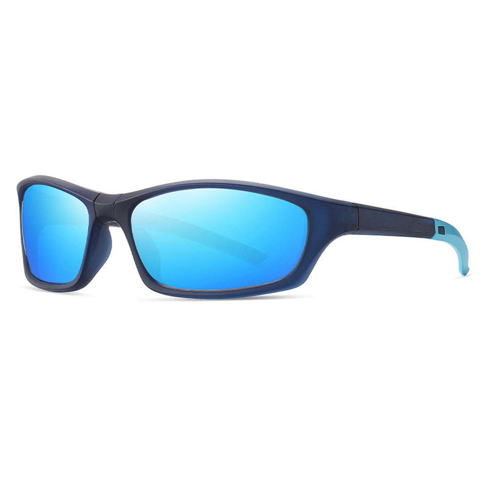 Gafas de Ciclismo Unisex Techsuit 24101, Polarizadas, Azules
