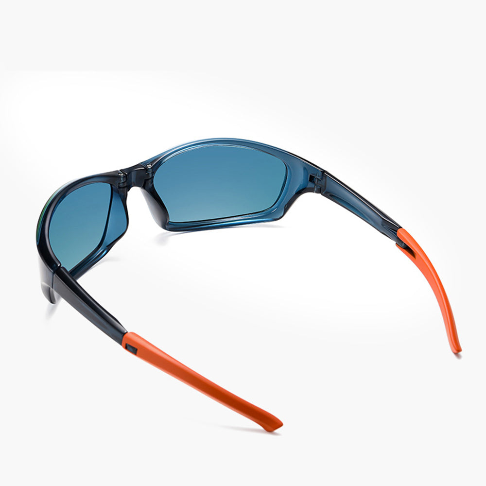 Gafas de Ciclismo Unisex Techsuit 24101, Polarizadas, Azules