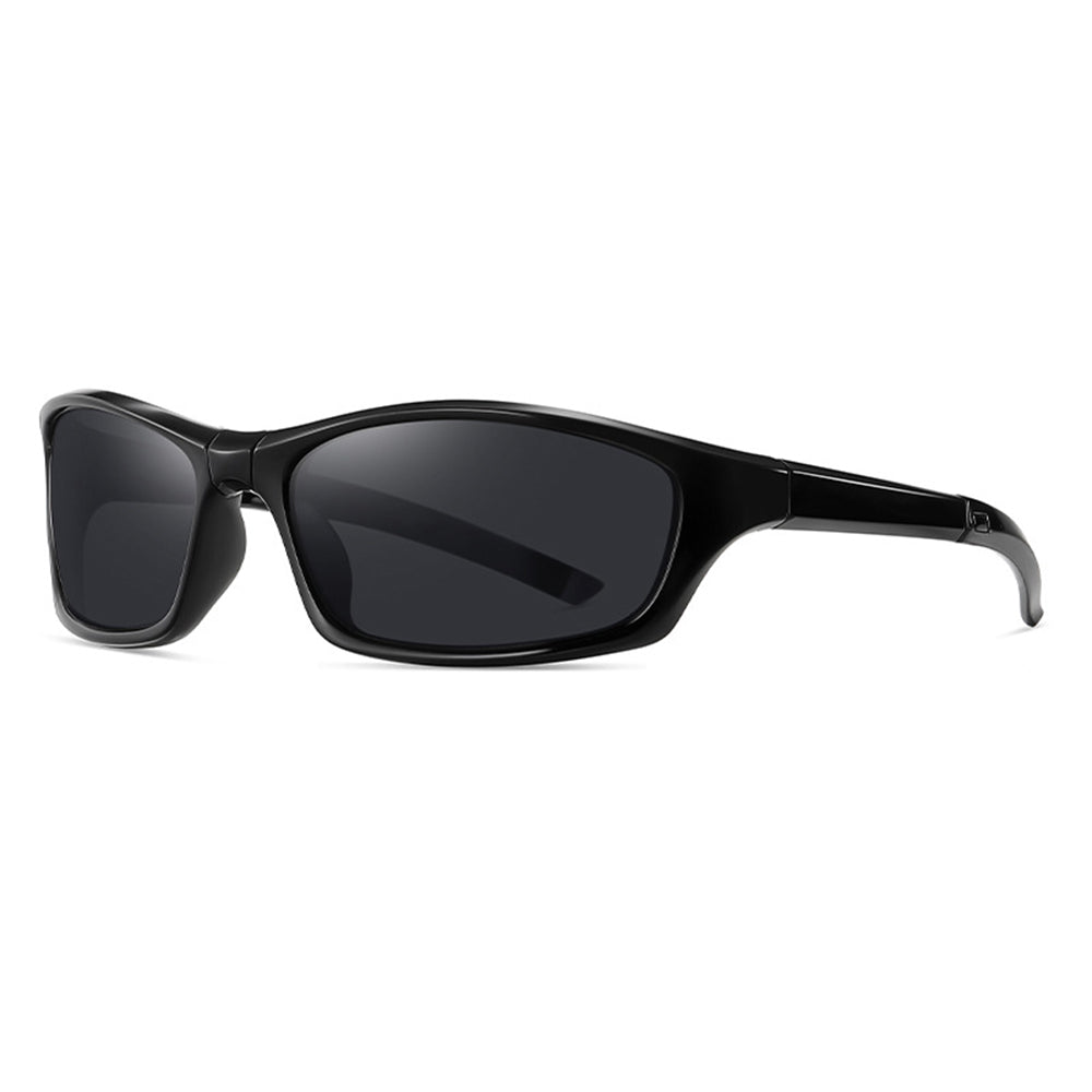 Gafas de Ciclismo Unisex Techsuit 24101, Polarizadas, Negras