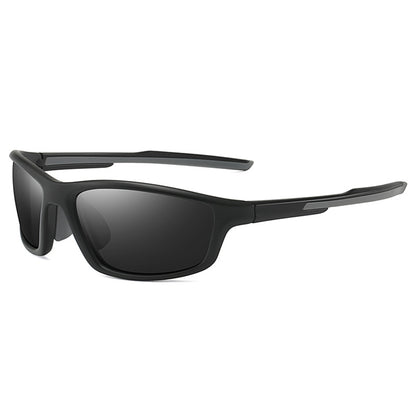 Unisex Cycling Glasses Techsuit 3047, UV Protection, Black