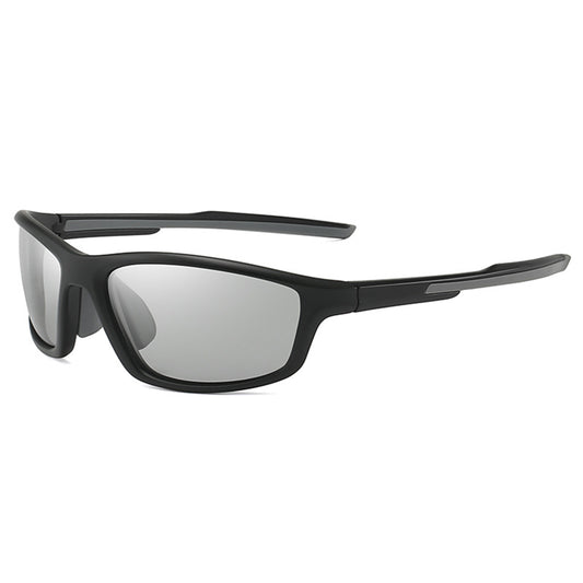 Gafas de Ciclismo Unisex Techsuit 3047, Protección UV, Negro Transparente