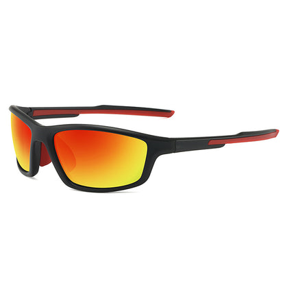 Gafas de Ciclismo Unisex Techsuit 3047, Protección UV, Naranjas