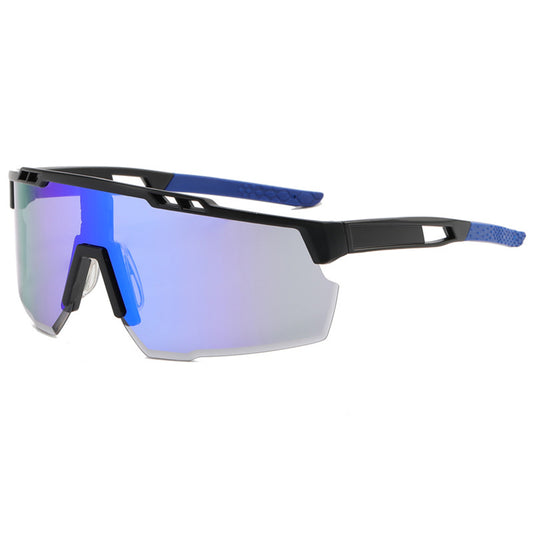 Gafas de Ciclismo Unisex Techsuit 9963, Negras Azules