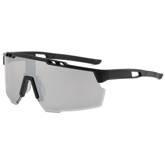 Gafas de Ciclismo Unisex Techsuit 9963, Negro Gris