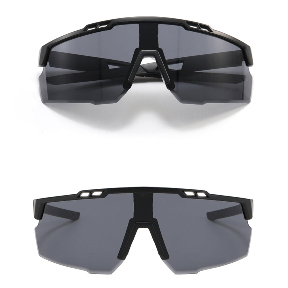 Gafas de Ciclismo Unisex Techsuit 9963, Negras Naranja