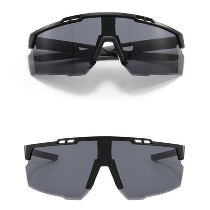 Gafas de Ciclismo Unisex Techsuit 9963, Negras Naranja