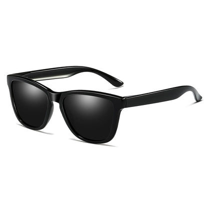 Gafas de Sol para Hombre Techsuit 0717, Polarizadas, Protección UV, Negras