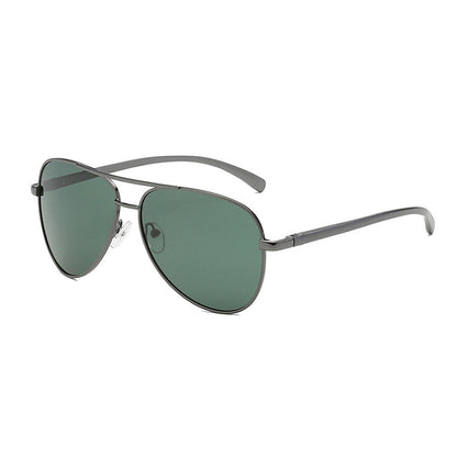 Gafas de Sol para Hombre Techsuit 2150, Polarizadas, Protección UV, Gris Verde
