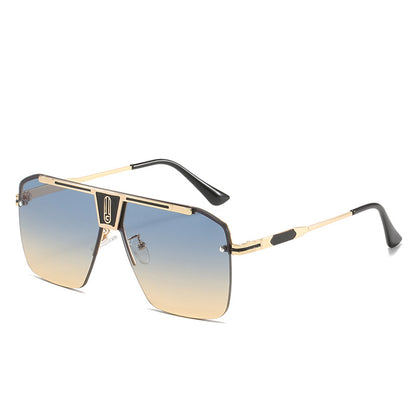 Gafas de Sol para Hombre Techsuit 2576, Dorado Verde Marrón