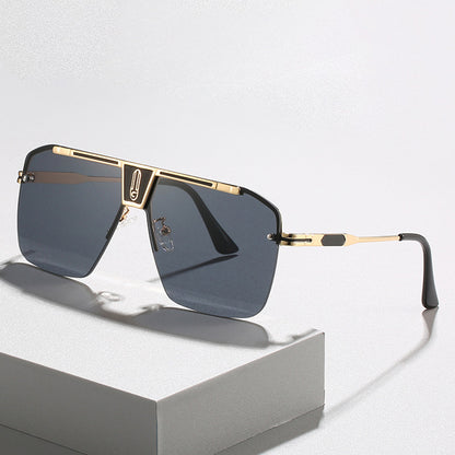 Gafas de Sol para Hombre Techsuit 2576, Negro Gris Azul