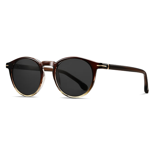 Gafas de Sol para Hombre Techsuit 31235, Polarizadas, Marrón Gris