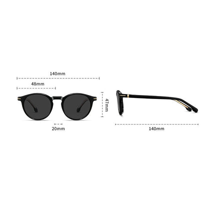 Gafas de Sol para Hombre Techsuit 31235, Polarizadas, Negras