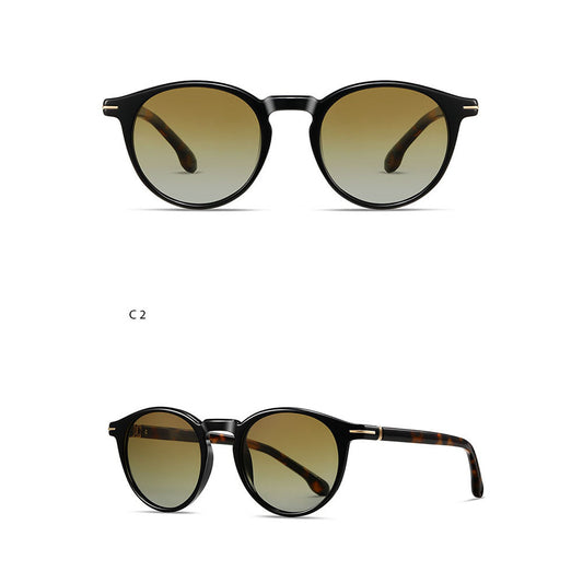 Gafas de Sol para Hombre Techsuit 31235, Polarizadas, Negro Amarillo
