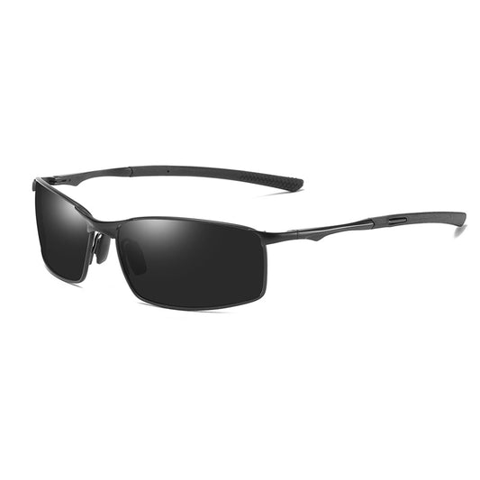 Gafas de Sol para Hombre Techsuit 559, Polarizadas, Protección UV, Negras