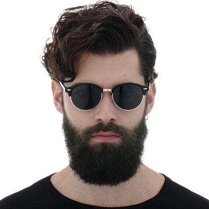 Gafas de Sol para Hombre Techsuit 66612, Polarizadas, Protección UV, Negras