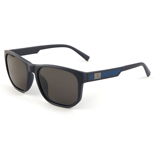 Gafas de Sol para Hombre Techsuit 8502, Polarizadas, Protección UV, Azul Mate Gris
