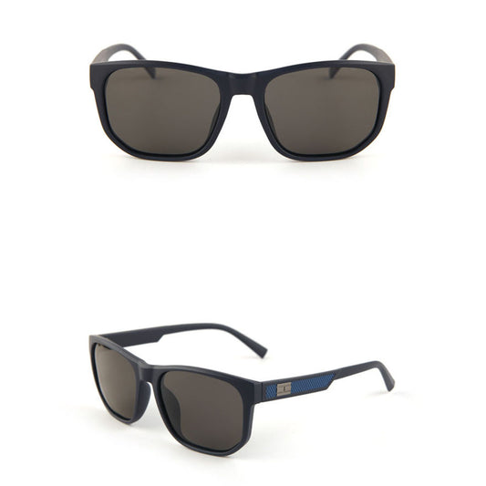 Gafas de Sol para Hombre Techsuit 8502, Polarizadas, Protección UV, Azul Mate Gris