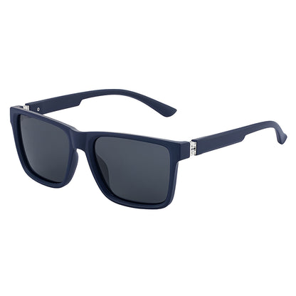 Gafas de Sol para Hombre Techsuit 8506, Polarizadas, Protección UV, Azul Mate Gris
