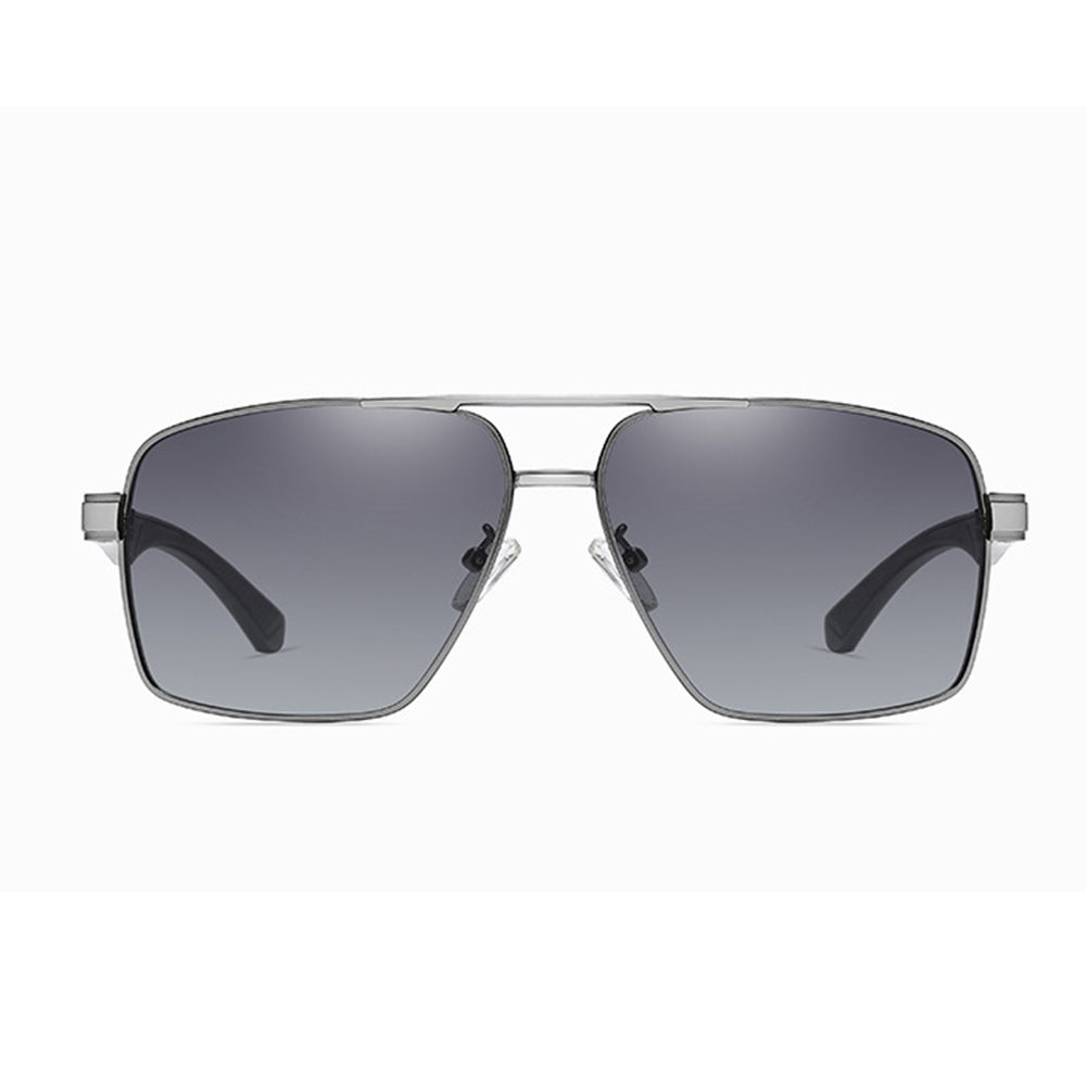 Gafas de Sol para Hombre Techsuit LM001, Polarizadas, Protección UV, Gris