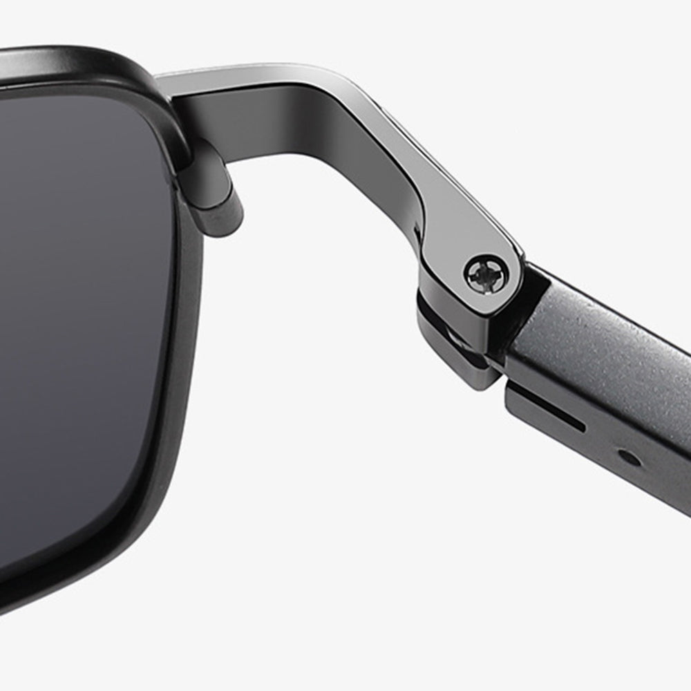 Gafas de Sol para Hombre Techsuit LM001, Polarizadas, Protección UV, Gris