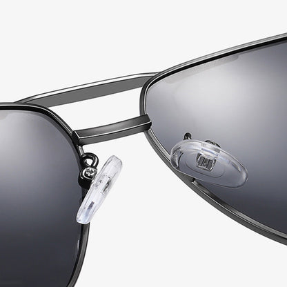 Gafas de Sol para Hombre Techsuit LM001, Polarizadas, Protección UV, Gris