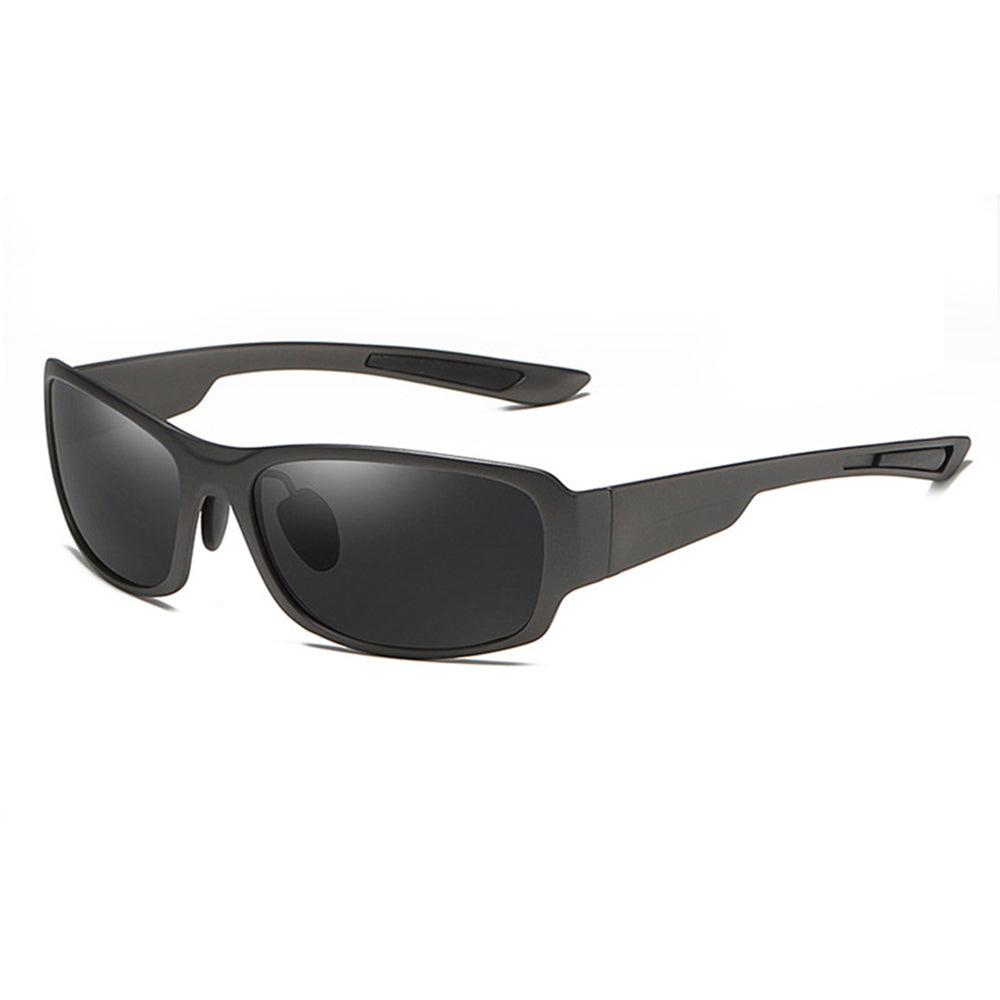 Gafas de Sol para Hombre Techsuit MM108, Polarizadas, Protección UV, Gris