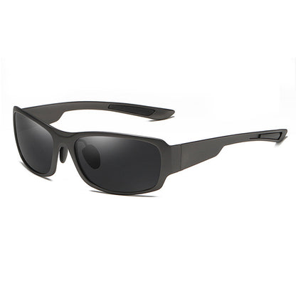 Gafas de Sol para Hombre Techsuit MM108, Polarizadas, Protección UV, Gris