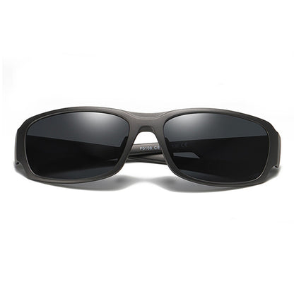 Gafas de Sol para Hombre Techsuit MM108, Polarizadas, Protección UV, Gris