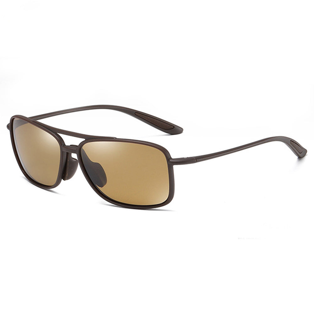 Men's Techsuit MM99 Sunglasses, Polarized, UV Protection, Brown