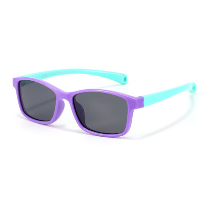 Gafas de Sol para Bebés Techsuit 8260-C34, Polarizadas, Morado Turquesa