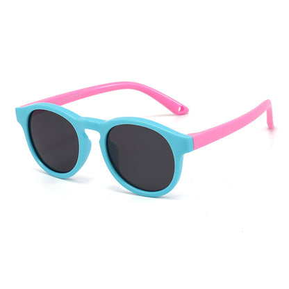 Gafas de Sol para Bebés Techsuit 8308-C27, Polarizadas, Azul Rosa