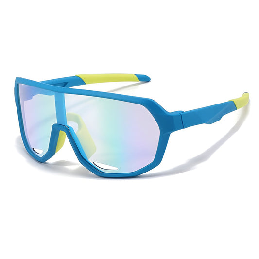 Gafas de Sol para Niños Techsuit 22312, Polarizadas, Protección UV, Azules y Amarillas
