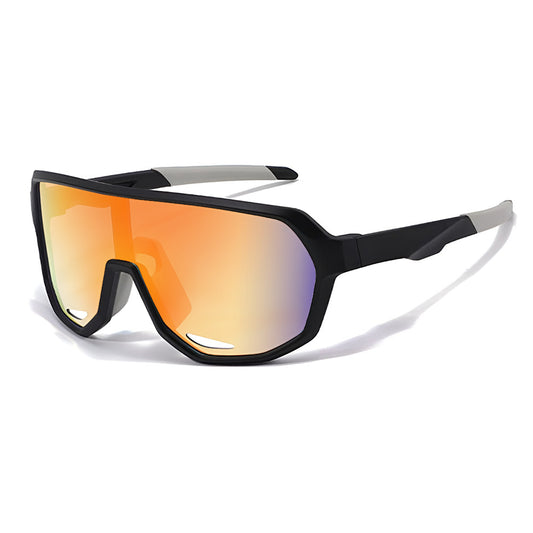 Gafas de Sol para Niños Techsuit 22312, Polarizadas, Protección UV, Naranja y Negras