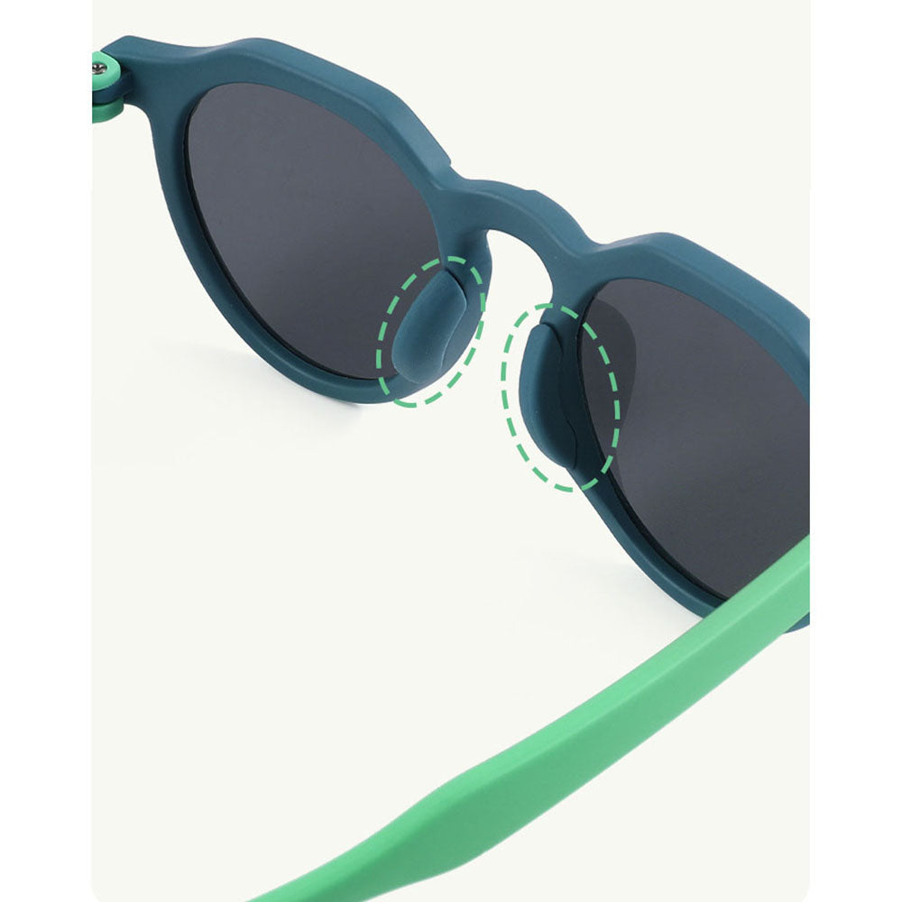 Techsuit 601 Kids Sunglasses, Polarized, UV Protection, Purple Pink