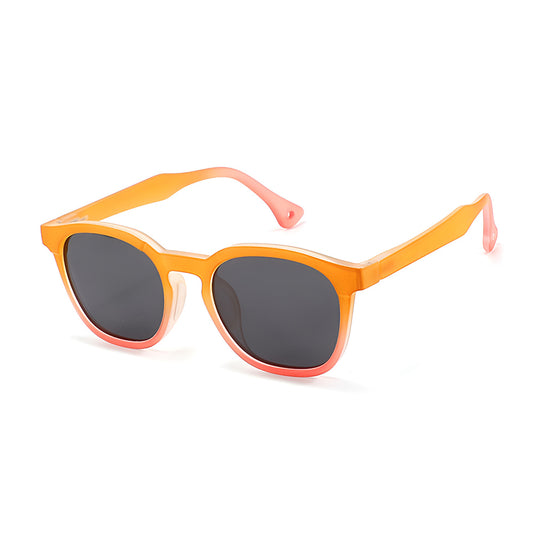 Gafas de Sol para Niños Techsuit 691, Polarizadas, Protección UV, Naranjas