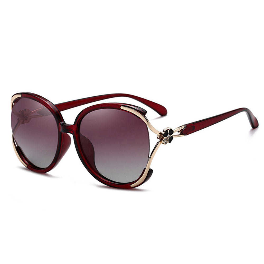 Gafas de Sol Mujer Techsuit 1384, Polarizadas, Protección UV, Rojas