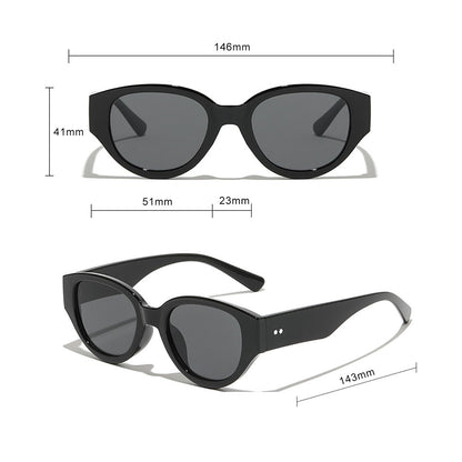 Gafas de Sol Mujer Techsuit 17002, Negras