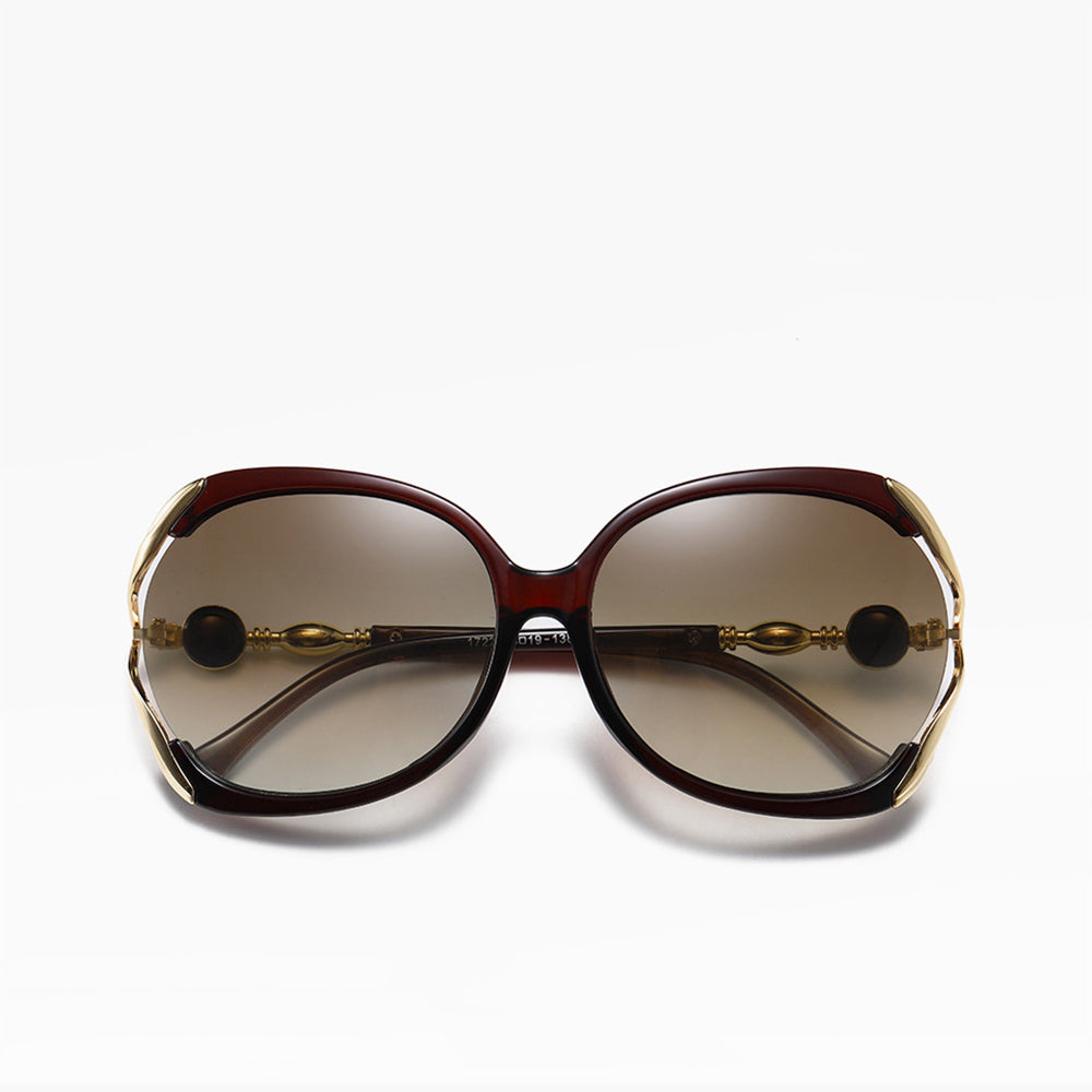Gafas de Sol Mujer Techsuit 1722, Polarizadas, Protección UV, Marrón