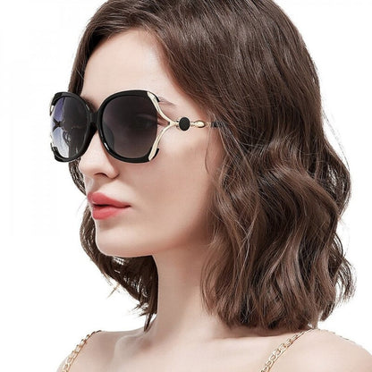 Gafas de Sol Mujer Techsuit 1722, Polarizadas, Protección UV, Marrón